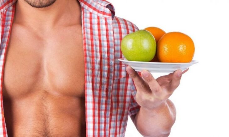 Vitaminas en froitas para potencia masculina